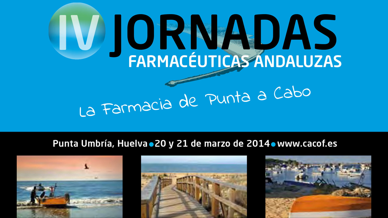 IV Jornadas Farmacéuticas Andaluzas flyer