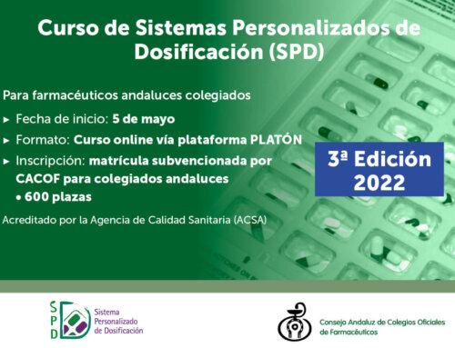 El CACOF pone en marcha una tercera edición del Curso de Sistemas Personalizados de Dosificación (SPD)