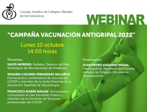 Nuevo Webinar sobre la «Campaña de vacunación antigripal 2022»