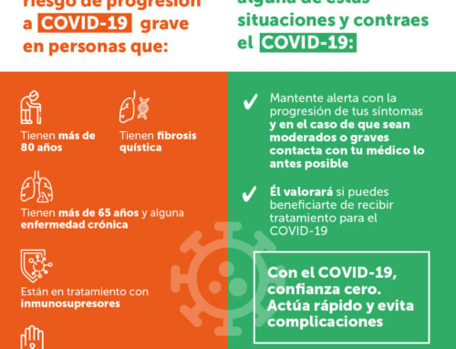 Nueva campaña para prevenir el COVID-19 en las personas con mayor riesgo de progresión grave