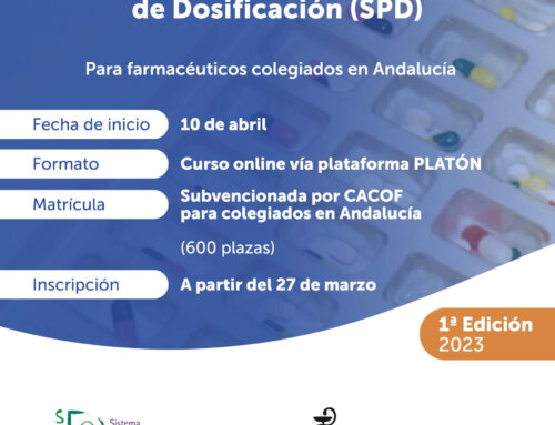 Nuevo Curso 2023 de Sistemas Personalizados de Dosificación (SPD)