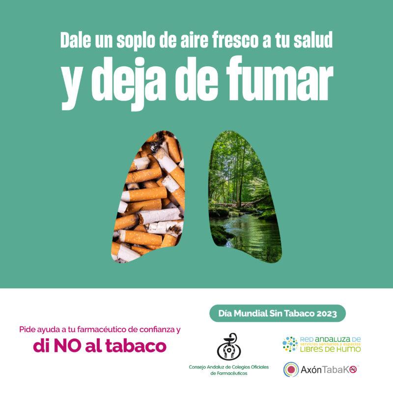 Campaña Día Mundial Sin Tabaco 2023 - CACOF - Consejo Andaluz de ...