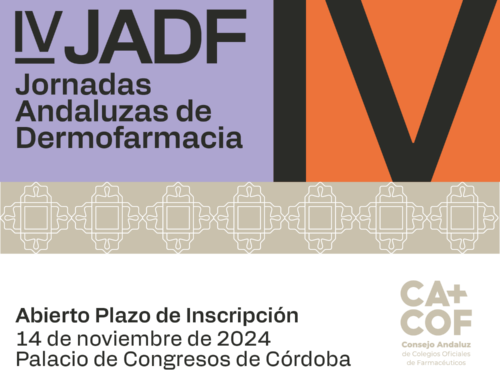 Abierto el plazo de inscripción para participar en las IV Jornadas Andaluzas de Dermofarmacia