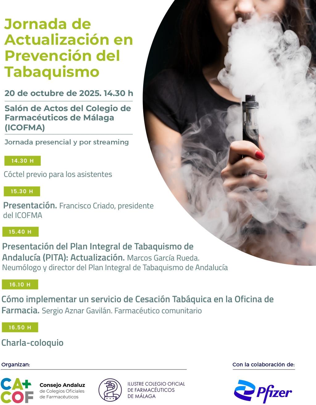 CACOF JORNADA TABAQUISMO Jornada de Actualización en Prevención del Tabaquismo